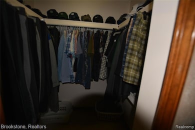 View of spacious closet