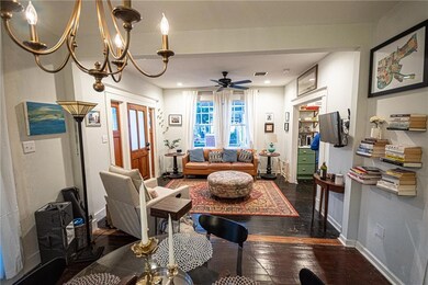 Open dining room living room
