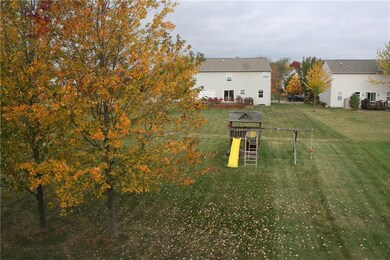 VIEW OF THE BACKYARD FROM THE UPPER LEVEL OF HOME