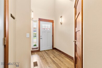 Entryway with Nicely Appointed Finishes