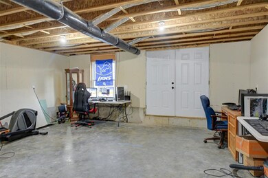 Lower Level room with heated floor