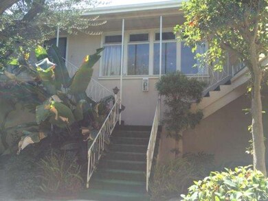 Stairs to unit (left stairway)