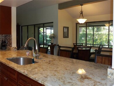 Generous breakfast bar area for guests to keep you