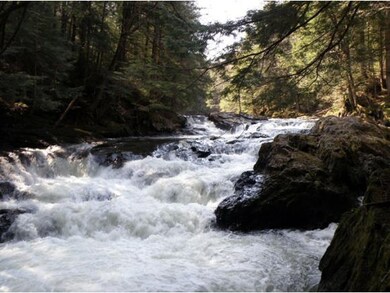 Dramatic river frontage