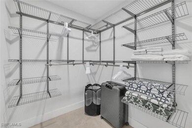View of spacious closet