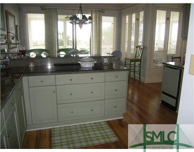 Kitchen. Views of the beach and ocean from the kit