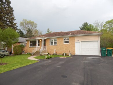 Spacious yard and double-wide driveway