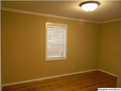 Master bedroom, hardwood floors and freshly painte