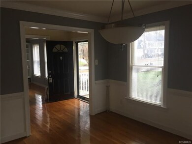 Formal Dining Room off Center Hall Foyer