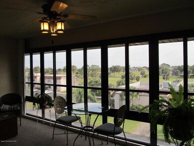 Porch View Overlooking Golf Course