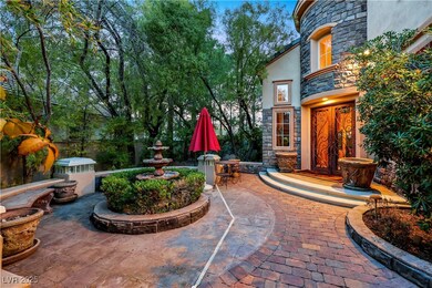 View of patio with french doors