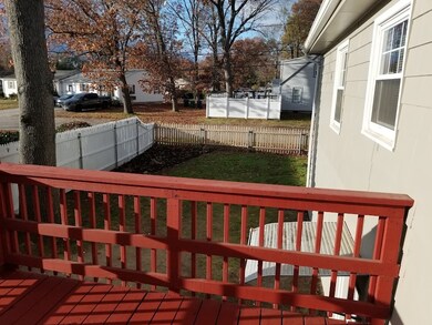 Rear Deck overlooking yard