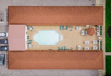Areal Shot of Pool