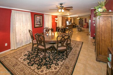 Dining open floor plan