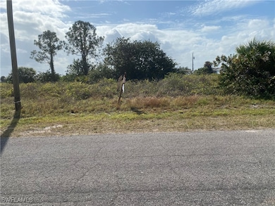 Front View of Lot.