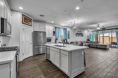 Kitchen and Living Room