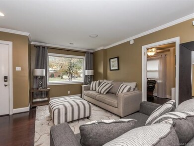 Living room has lots of space for your furnishings