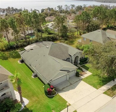 Overhead view. Almost a quarter acre lot. Lake Lou