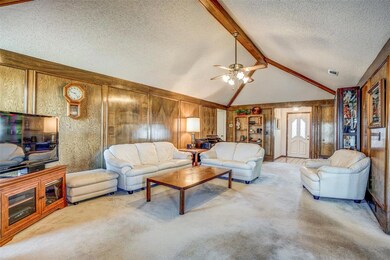Another look at the living room area from the back