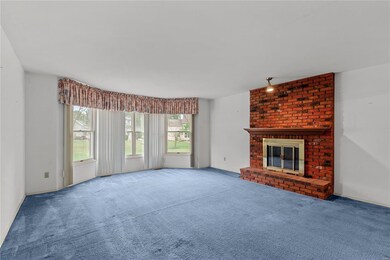 Spacious family room.