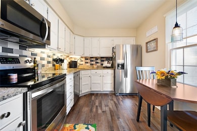 Updated kitchen with newer stainless steel applian