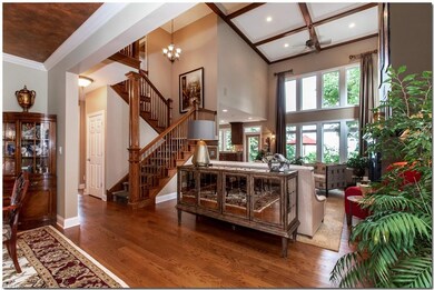SWEEPING ENTRANCE INTO THE SPECTACULAR GREAT ROOM 