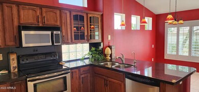 PLENTY OF LIGHT IN KITCHEN