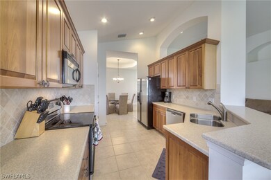 Formal dining room at rear of kitchen