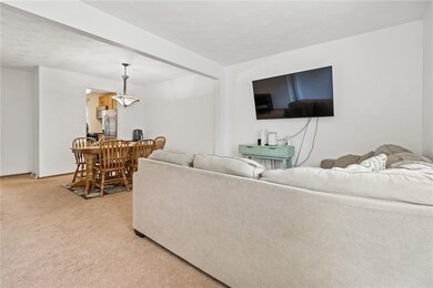 Living Room And Dining Room Space