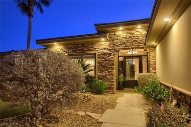 Welcome Home to this Inviting Stone Front Entry wi