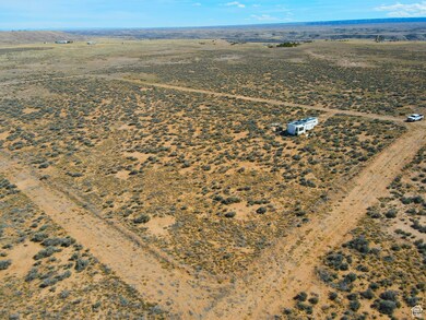 Aerial view of sparsely populated area