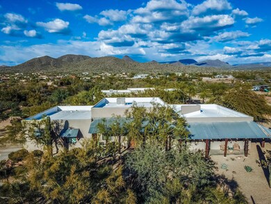 Overhead Aerial Looking North
