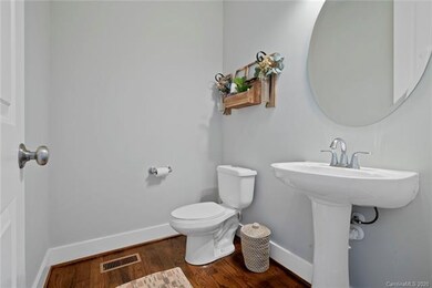 Pretty powder room on the main floor