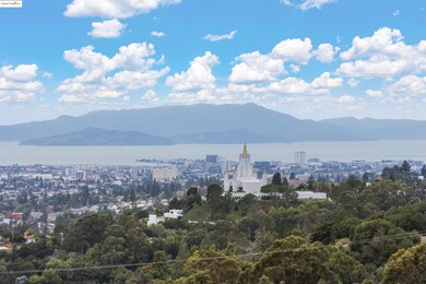 Mountain view with a large body of water