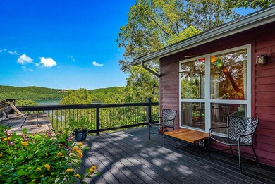 View from the larger side deck.