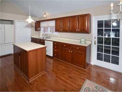 Kitchen. This view of the kitchen shows the slidin