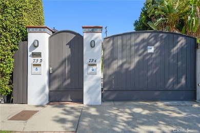 Front Entrance Gated from street