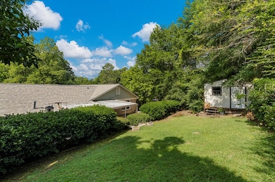 Tiered private back yard
