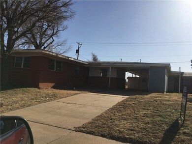 This duplex faces north. Shows where the two carpo