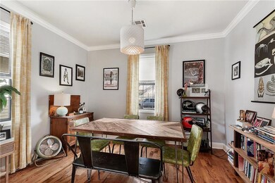 Dining area with tons of natural light.