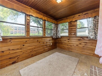 Beautiful Fully Enclosed Knotty Pine Sun Porch int
