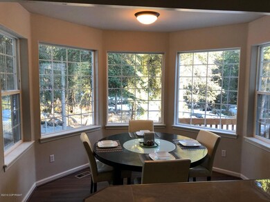 Breakfast Nook and Bar off kitchen