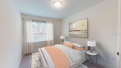 Virtually Staged Secondary Bedroom