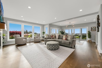 Glorious living room with 52