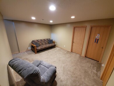 Lower level play area living room for the kids