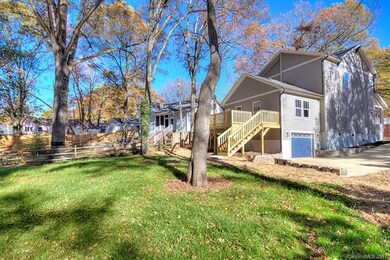 Side-load garage and back yard