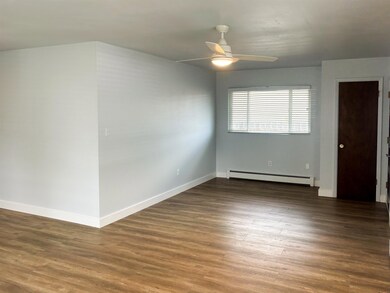 Unit 2 Living Room - new open concept remodel, including new LVP flooring and new paint