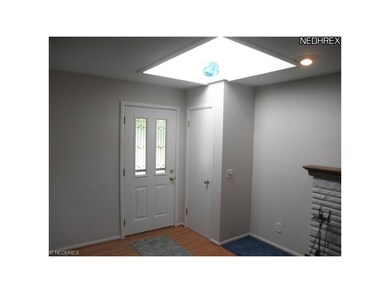 Skylight (1 of 2) provides natural light at the en