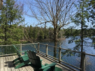 View of the lake from the south...