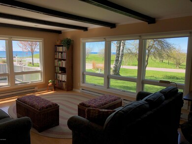 Views of LK MI from the Living Rm
